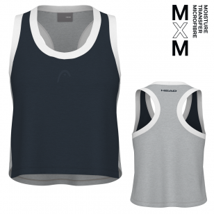 Head PLAY Crop Top Women NVGR - 42/44 (ХL)